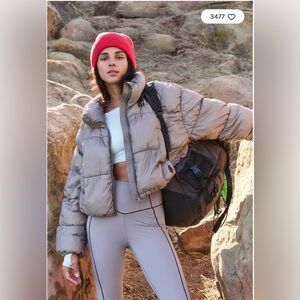 Free People In A Bubble Puffer Jacket